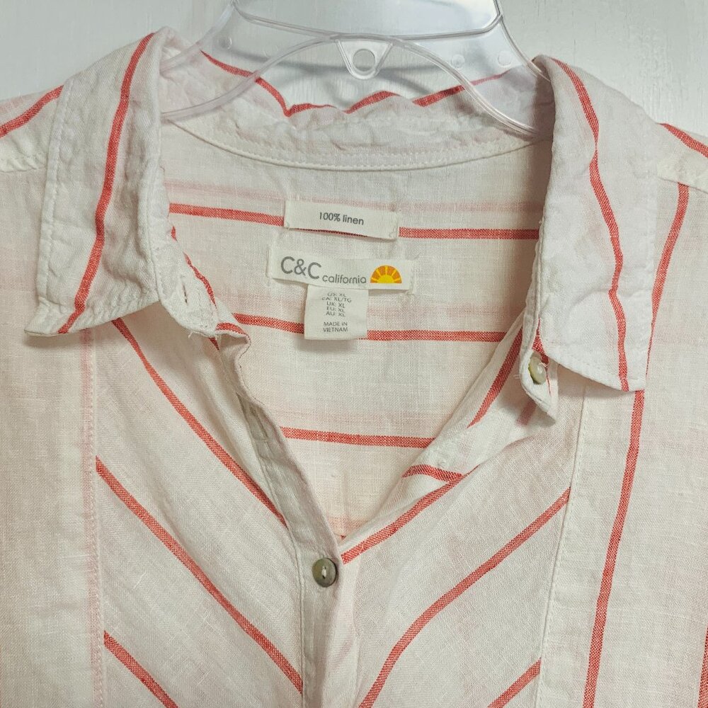 C&C California Linen Tunic Size XL